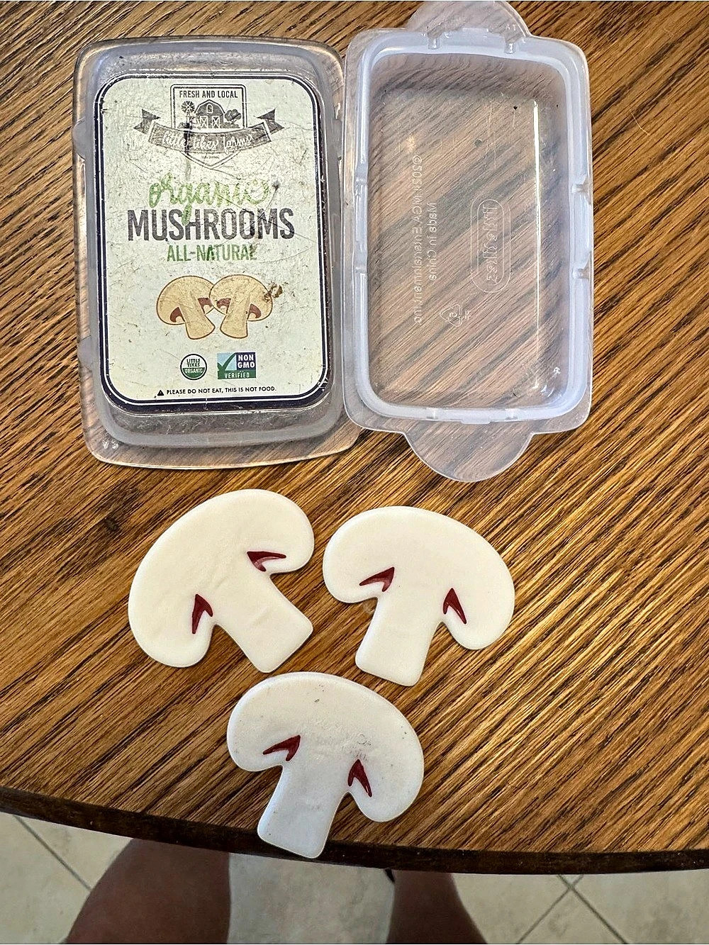 Little tikes play food Better Together Organic Mushrooms All-Natural White Mushr
